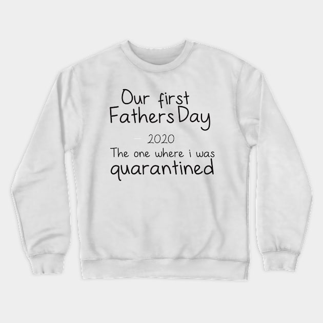 Fathers Day, First Fathers Day, Fathers Day Matching, Fathers Day with Son, Fathers Day for Kids, Custom Crewneck Sweatshirt by OH Lucky